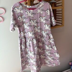 Hux Baby Kids Soft Unicorn Dress